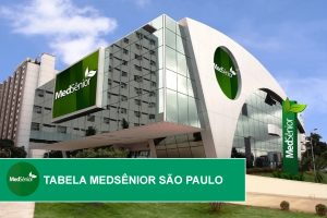 Tabela Medsenior São Paulo