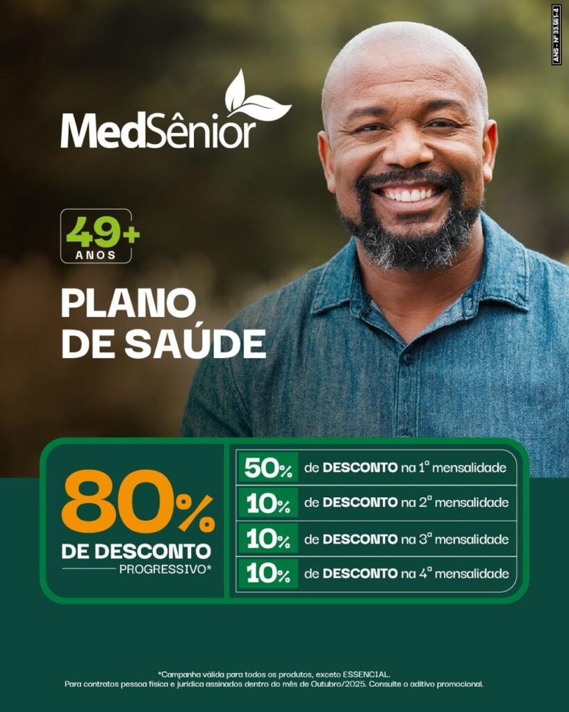 Foto com desconto Plano Medsenior Brasilia